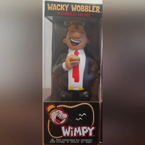 Collectible Wacky Wobbler Bobblehead by Funko WIMPY - Picture 10 of 14